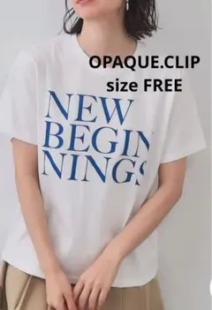OPAQUE.CLIP BIGロゴTシャツのサムネイル
