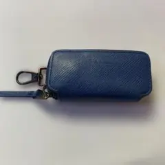 Paul Smith キーケース ブルー レザー