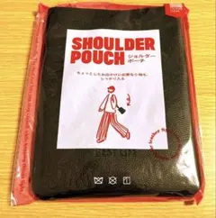 SHOULDER POUCH ショルダーバッグ ブラック