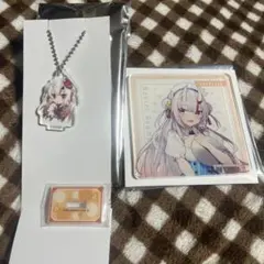 ホロライブ　百鬼あやめ　ローソン　アクリルコースター　アクリルスタンドマスコット