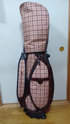 キャスコ(Kasco) 本革　キャディバッグ　ブラウン キャスコ KASCO 本革キャディバッグ キャスコ KASCO 本革 キャディバッグ