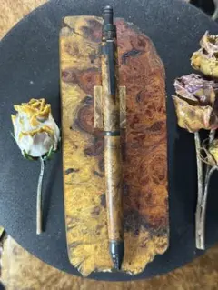 Masaki様専用LRNシリーズ用ロングボールペン花梨スポルテッド