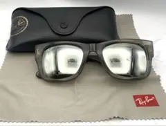 【ケース付き】Ray-Ban サングラス メテオール クリアグレー　レイバン