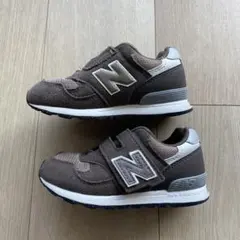 New Balance 313 キッズスニーカー ブラウン　16
