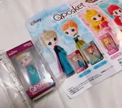Disney Qposket ミニチュアコレクション３エルサ