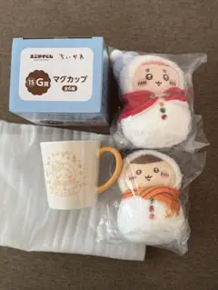 エニマイくじ　ちいかわ　3点セット くりまんじゅう　古本屋　うさぎ