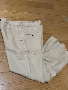 【美品】UR DOORS ハードマンズリネン100% イージーパンツ 麻のサムネイル