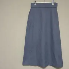 N.O.R.C ロングスカート セミAラインスカートブルーグレーのサムネイル