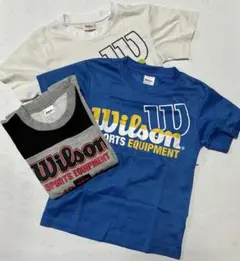 X26SE01_ウィルソン・Wilson半袖T×２+スウェット　3点セット140