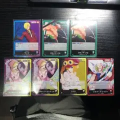 師弟の絆　リーダーまとめ売り 7枚 サンジ ゾロ ロシナンテ コアラ レイリー⭐︎