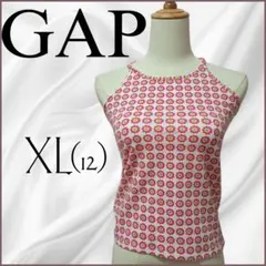 GAP ツイストストライプ キャミ 花柄 XL レトロ Y2K 新品タグ付き