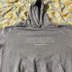 mahargrid. グレー フード付きパーカー Sサイズ