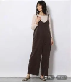 コーデュロイ オーバーオール