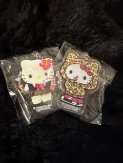 ハローキティ アクリルキーホルダー2個セット