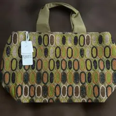 【新品未使用】ミナ　ペルホネン　パニーニバッグ　tarte柄 新品未使用】ミナ ペルホネン パニーニバッグ tarte柄 - メルカリ