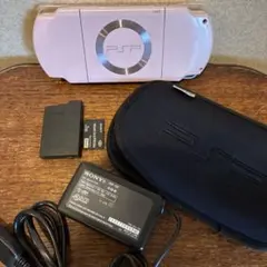 SONY PSP2000本体 ピンク【可動済】【充電器付き】