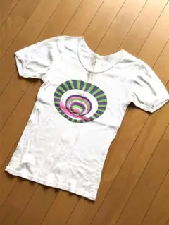 ドイツ　ヴィンテージ　プリント半袖Tシャツ
