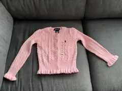 Ralph Lauren ピンク カーディガン 3T