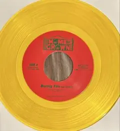 Burnig Fire feat. YOYO-C レゲエ7inchレコード
