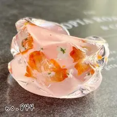 イヤーカフno.844〈花びらおれんじ〉