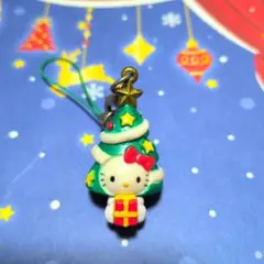 ハローキティ　マスコットオルゴールツリー　サンリオ　　ミニチュアオーナメント付 ハローキティ マスコットオルゴールツリー サンリオ ミニチュア