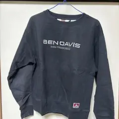 BEN DAVIS ブラック スウェットトレーナー S