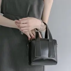 mystic loti ボックスボストンBAG ボストンバッグ ミスティック 黒