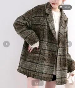 テーラードジャケット ウール