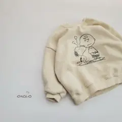 韓国子供服 Hyvaa スヌーピースウェットトレーナー130くらい