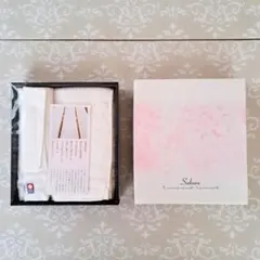 新品未使用☆今治タオル　ハンドタオル・フェイスタオル　2枚セット　白