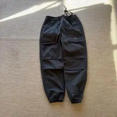 ブラックワークパンツ サイドポケット付き