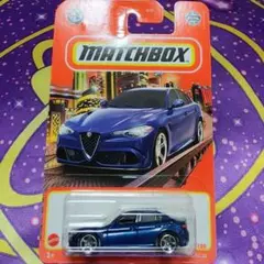 マッチボックス 2016 アルファロメオ ジュリア 青 ブルー