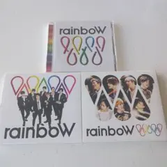 ジャニーズWEST　rainboW　初回限定盤A、B　3点セット