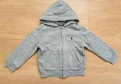 ☆ポロラルフローレン☆裏起毛スウェットジップアップパーカー3/3T☆