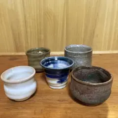 ぐい呑 作家物 ガラス作家 田添琴英 ぐい呑 菊繋ぎ/魚子 スイレン 赤 ¥15,950 大人の