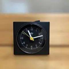 【ブラウン】ドイツ製 BRAUN 超小型目覚まし 角型 ブラック 未使用箱入り ブラウン】ドイツ製 BRAUN 超小型目覚まし 角型 ブラック 未使用