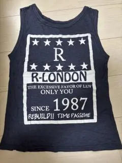 R-LONDON ネイビー星タンクトップ美品