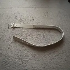 白色 sk8スケーター y2k スタッツベルトbigboy supreme