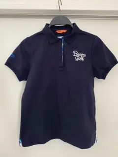 Beams Golf ビームスゴルフ　紺色　ネイビー ポロシャツ♪M