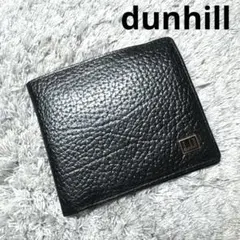 dunhill ダンヒル 二つ折り財布 レザー ブラック