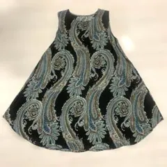 【未使用品】HYO関西ファッション連合ノースリーブワンピース　黒　サイズM-L