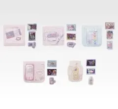 プリキュア　1番くじ　H賞　ジッパーバッグ　ステッカー　5点セット