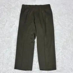 【美品】 90s USA製 ポロラルフローレン スラックス パンツ カーキ