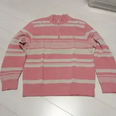 ジップアップセーター ニット