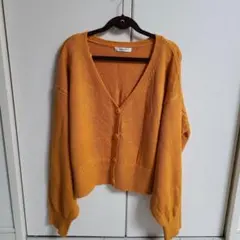 INGNI　カーディガン　オレンジ