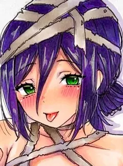 チェンソーマン レゼ アナログイラスト 手描きイラスト ファンアート