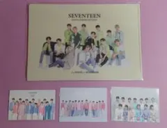 【SEVENTEEN】 クリアファイルとトレカの4点セット