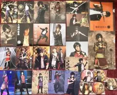 ミュージカル刀剣乱舞　大倶利伽羅　ブロマイド22枚　缶バッジ　クリアファイル