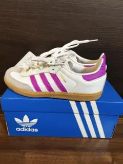 日本未入荷adidasアディダスSAMBA OG Cキッズサンバ18.5cmのサムネイル