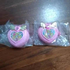 プリキュア ハート型ブレスレット 2個セット